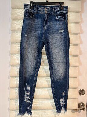 Kan Can high rise skinny jeans (size 30)